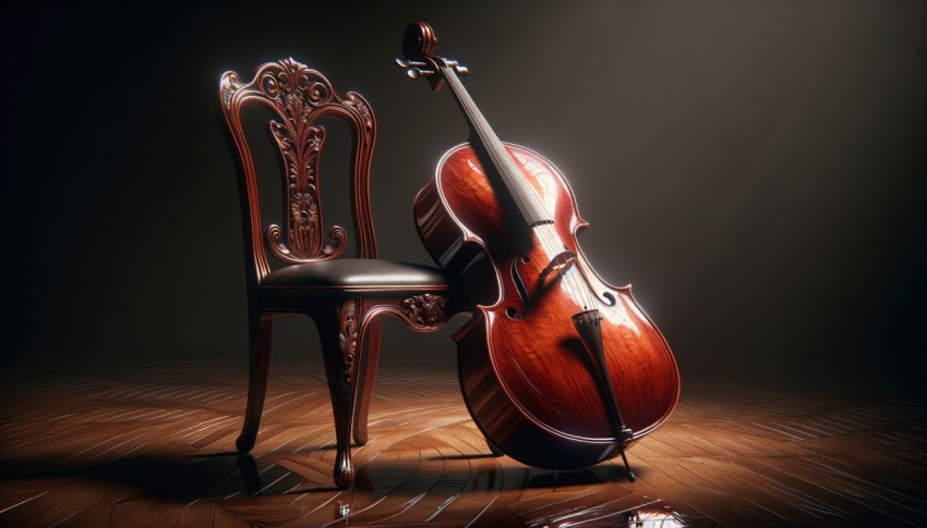 Old model classical musical instruments