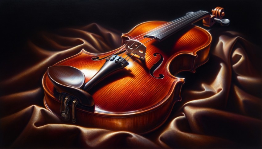 Old model classical musical instruments