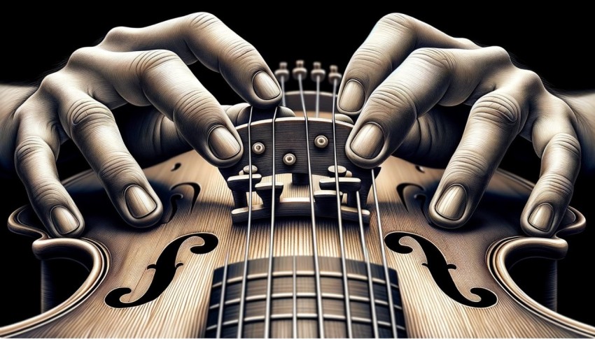 Instruments that generate sound and define rhythm