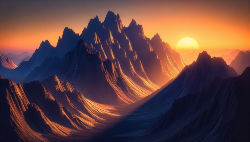 Mountains ideal for photography and tourism