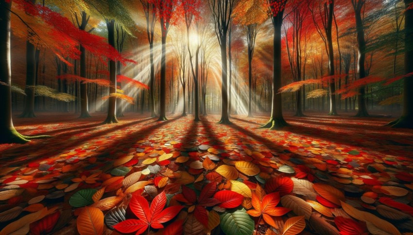 Deep forest areas with almost no wildlife