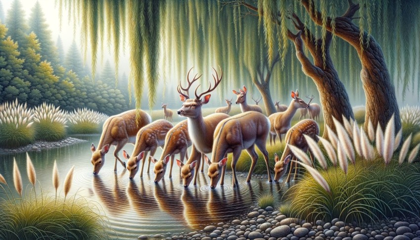 Images of animals living in their natural habitats