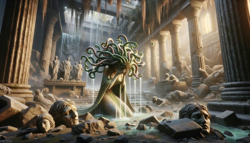 Mythical creatures often originate from human imagination and reflect the beliefs of different eras.