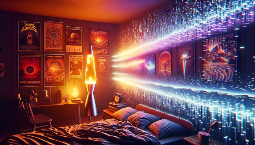 The interpretation of the 90s in terms of fashion and entertainment can be seen as a social experiment.