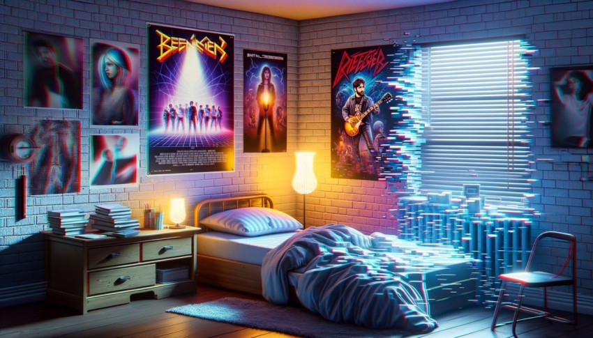 The interpretation of the 90s in terms of fashion and entertainment can be seen as a social experiment.