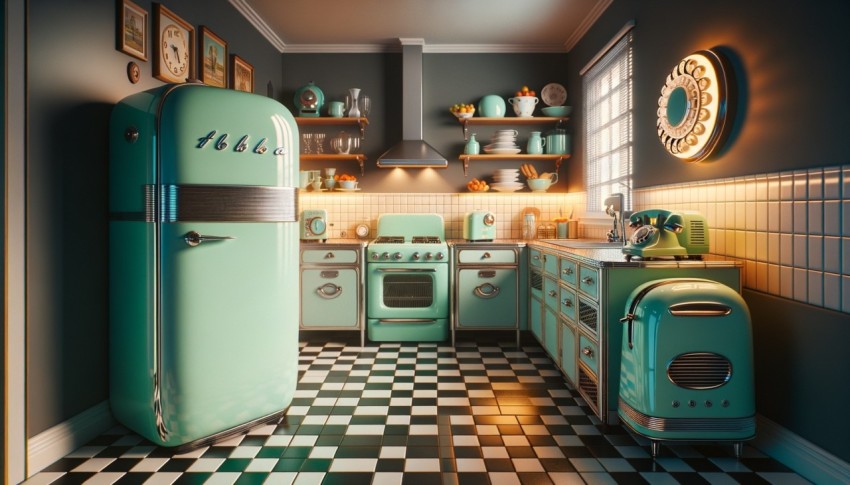 The 80s saw the introduction of home appliances that combined technology with design,