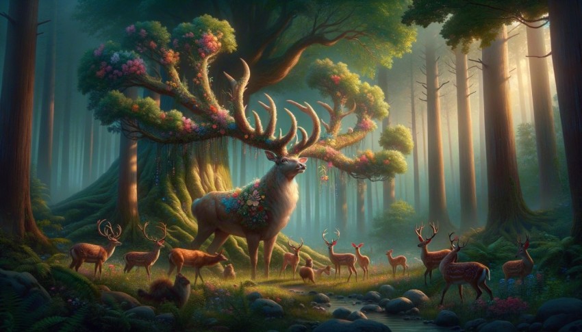 A mysterious beast with a shadowy body that preys on those lost in the Dark Forest. It has no fixed form,