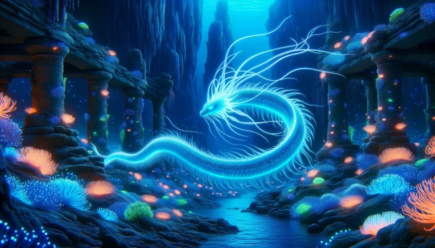 A mysterious beast with a shadowy body that preys on those lost in the Dark Forest. It has no fixed form,