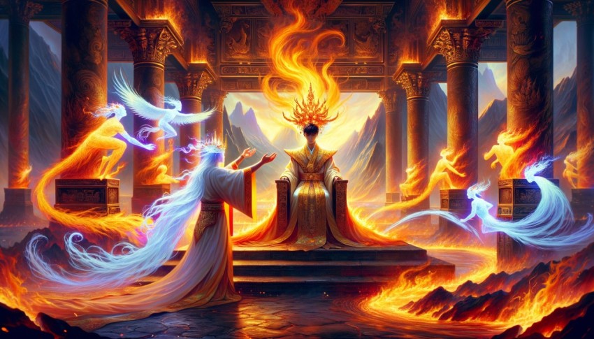 Every year on the first Sunday of autumn, the villagers gather to plant the Tree of Life to bring abundance to the forest