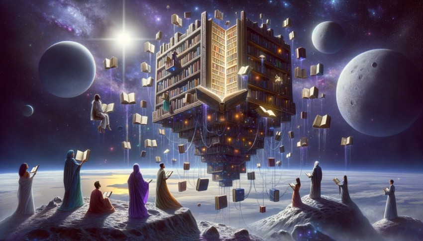 The gods of the digital age do not live on mountains or in floating castles,