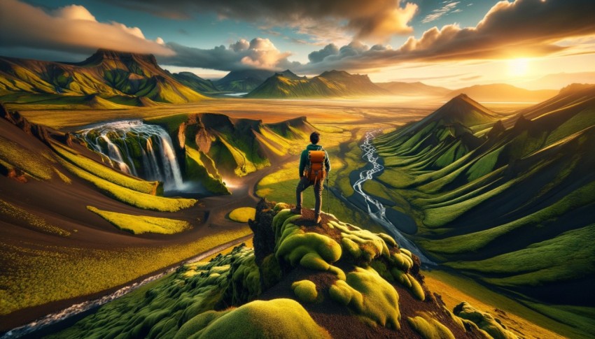 A river in the dimension of light flows backward through time, dividing the borders of a civilization that