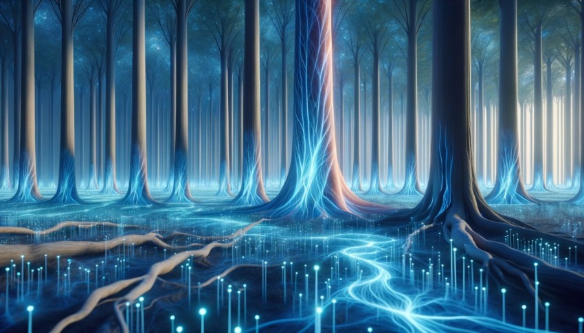 The unceasing flow of the river is like a dance of water telling the story of endless time,