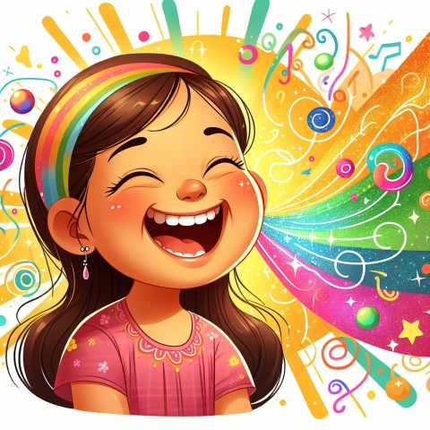 Capture the essence of joy in a child's laughter  9