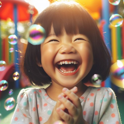 Capture the essence of joy in a child's laughter  6