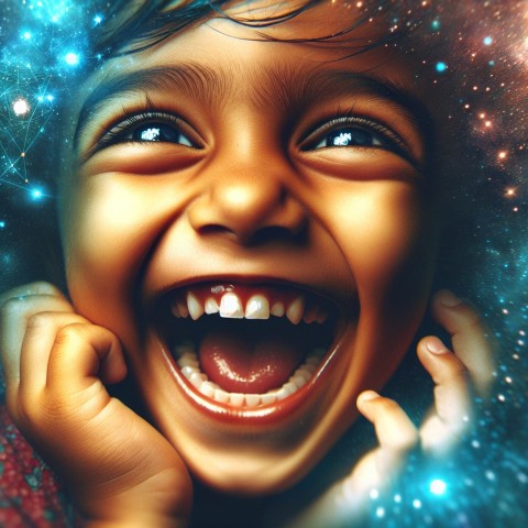 Capture the essence of joy in a child's laughter  3